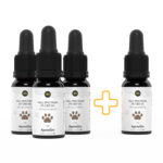 4 Flaschen 2% CBD Öl für Tiere- Vollspektrum - Natur