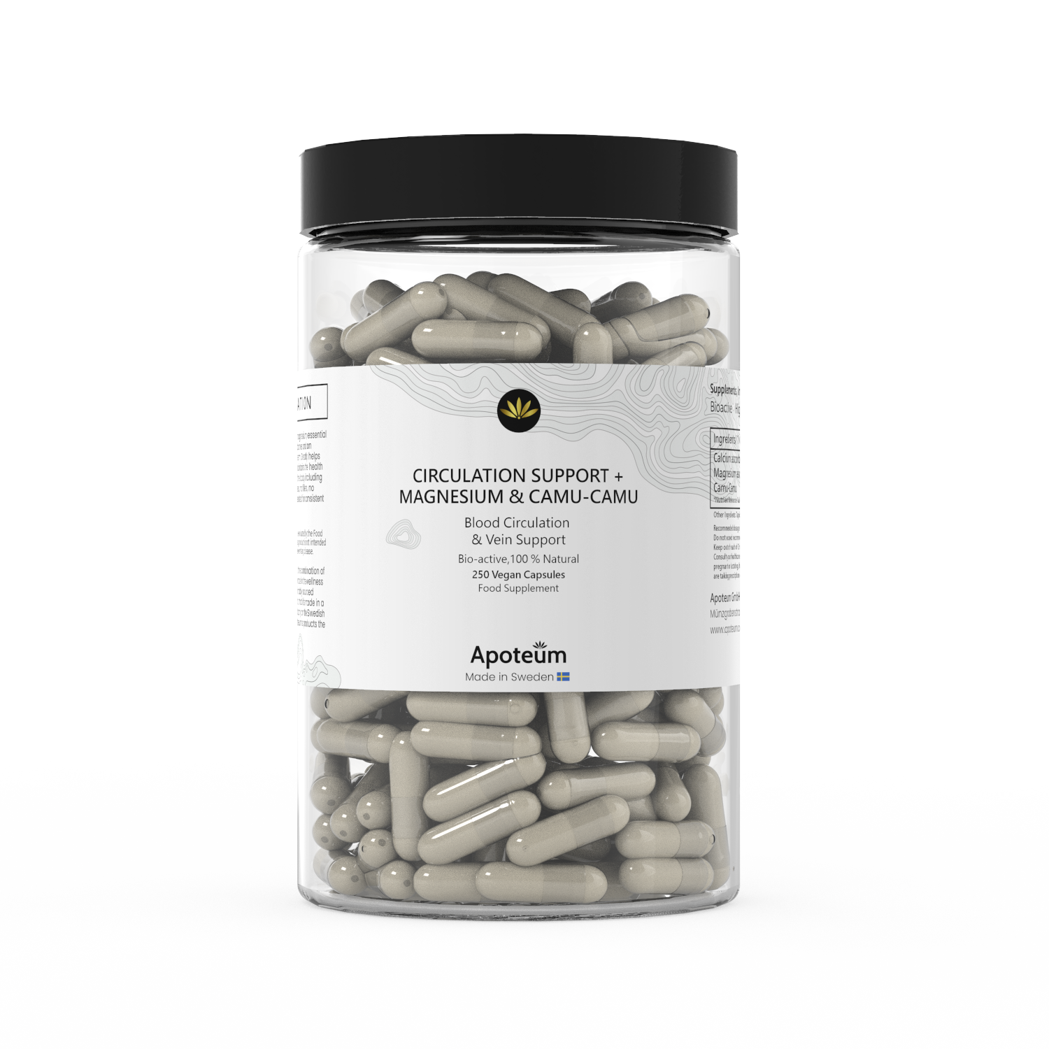 250 Mineralascorbat+Camu-Camu-Kapseln (Kreislaufunterstützung-Formel)